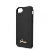 Guess iPhone 7/8/SE Deksel Lizard Svart