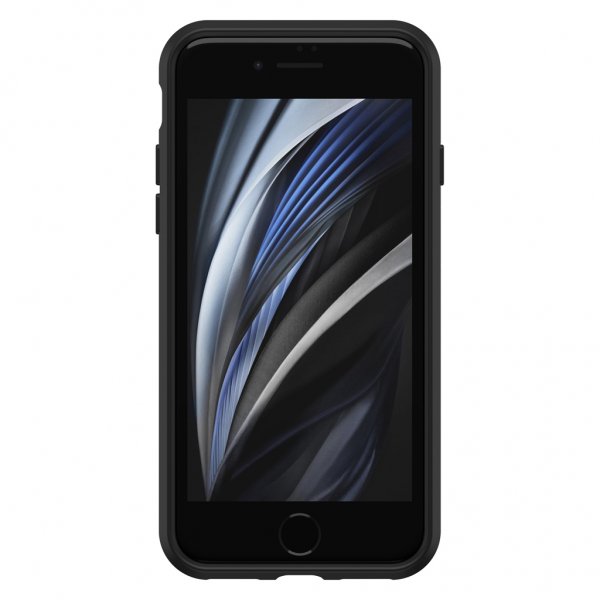 Otterbox iPhone 7/8/SE Deksel React Black Crystal