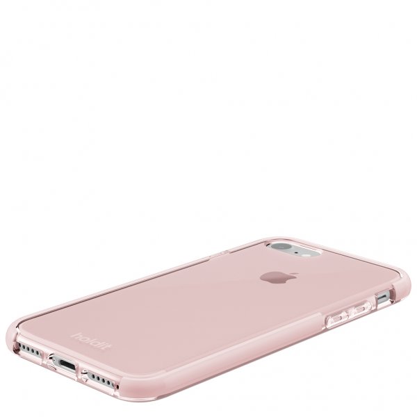 holdit iPhone 7/8/SE Deksel Seethru Blush Pink