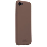 holdit iPhone 7/8/SE Deksel Silikon Dark Brown