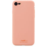 holdit iPhone 7/8/SE Deksel Silikon Pink Peach