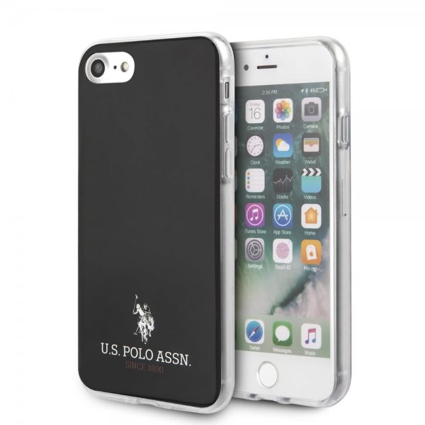 U.S. Polo iPhone 7/8/SE Deksel Small Logo Svart