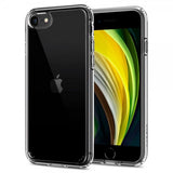 Spigen iPhone 7/8/SE Deksel Ultra Hybrid Crystal Clear