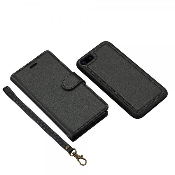 Nordic Covers iPhone 7/8/SE Etui med avtakbart MagSafe-deksel Raven Black