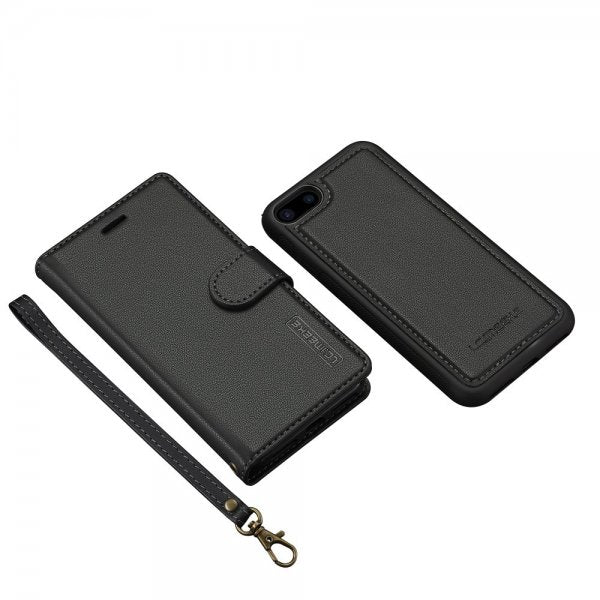 Lc.Imeeke iPhone 7/8/SE Etui Avtagbart Deksel L2 Series MagSafe Svart