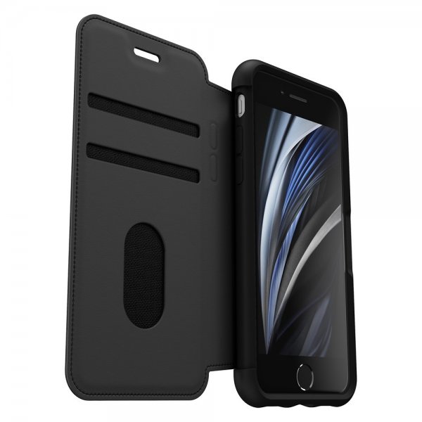 Otterbox iPhone 7/8/SE Etui Strada Folio Shadow Black