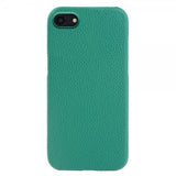 iPhone 7/8/SE Deksel Ekte Skinn MagSafe Cyan