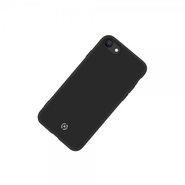 Celly iPhone 7/8/SE Deksel CROMO Svart