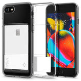 Spigen iPhone 7/8/SE Deksel Crystal Slot Crystal Clear