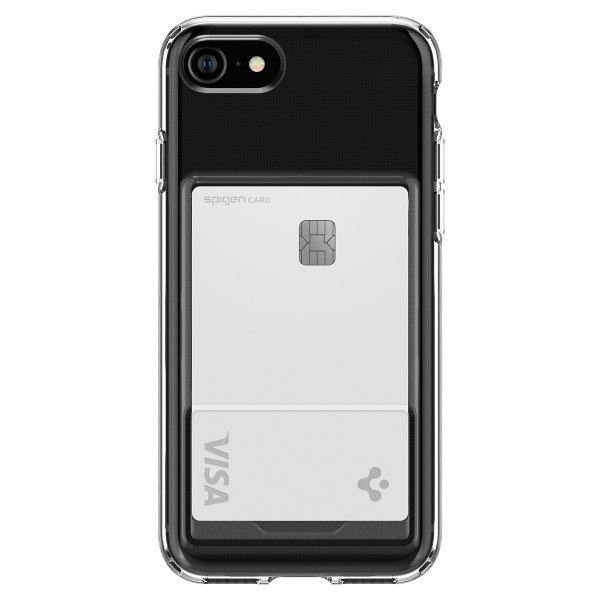 Spigen iPhone 7/8/SE Deksel Crystal Slot Crystal Clear