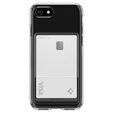 Spigen iPhone 7/8/SE Deksel Crystal Slot Crystal Clear