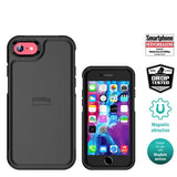 4smarts iPhone 7/8/SE Deksel Defend Case MagSafe Svart