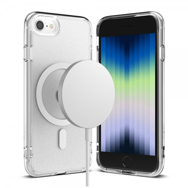 Ringke iPhone 7/8/SE Deksel Fusion Magnetic MagSafe Matte Clear