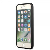 Guess iPhone 7/8/SE Deksel Metal Triangle Svart