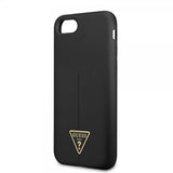 Guess iPhone 7/8/SE Deksel Metal Triangle Svart