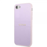 Guess iPhone 7/8/SE Deksel Saffiano Metal Logo Lilla