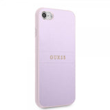 Guess iPhone 7/8/SE Deksel Saffiano Metal Logo Lilla