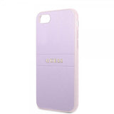 Guess iPhone 7/8/SE Deksel Saffiano Metal Logo Lilla