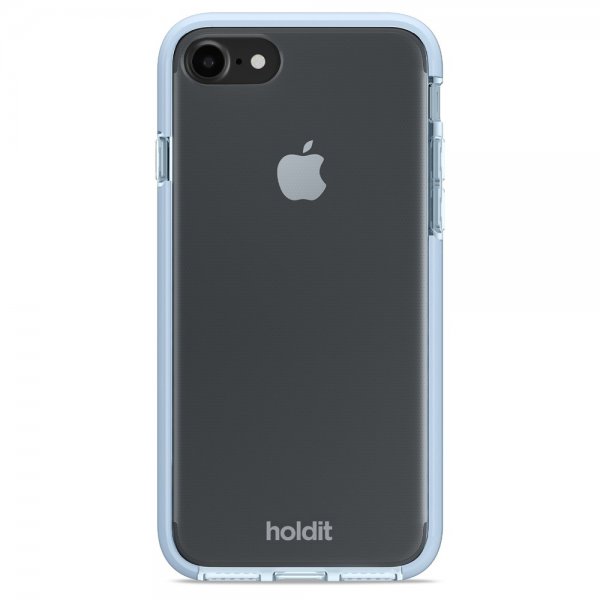 holdit iPhone 7/8/SE Deksel Seethru Mineral Blue