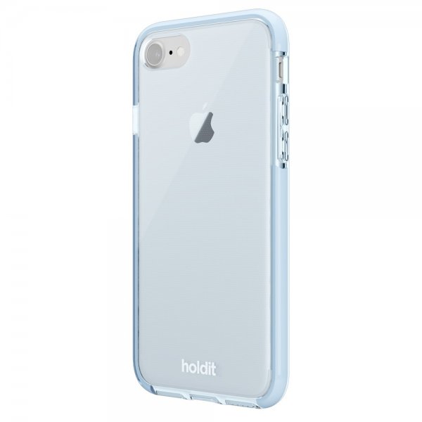 holdit iPhone 7/8/SE Deksel Seethru Mineral Blue