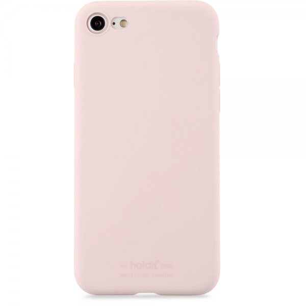 holdit iPhone 7/8/SE Deksel Silikon Blush Pink