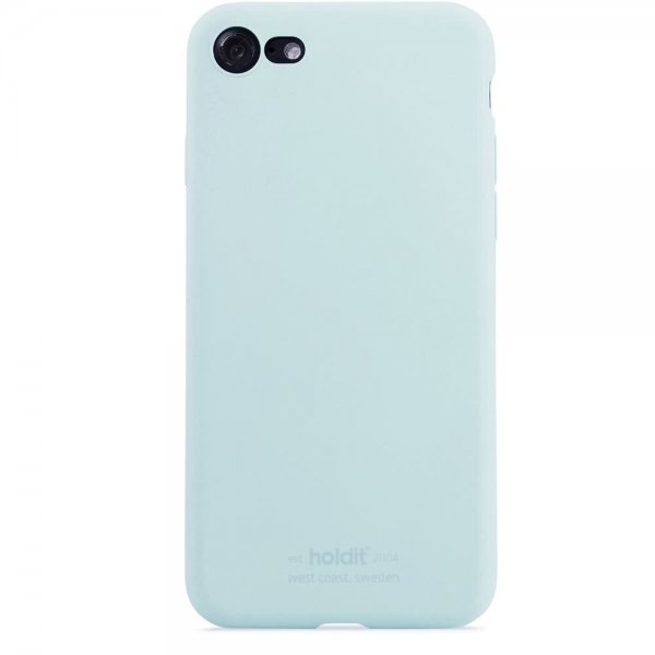 holdit iPhone 7/8/SE Deksel Silikon Mint