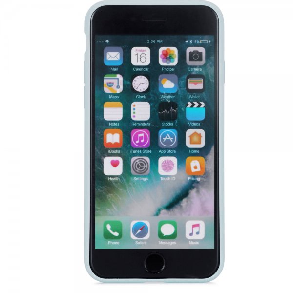 holdit iPhone 7/8/SE Deksel Silikon Mint