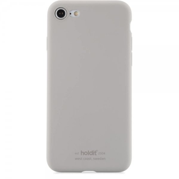 holdit iPhone 7/8/SE Deksel Silikon Taupe