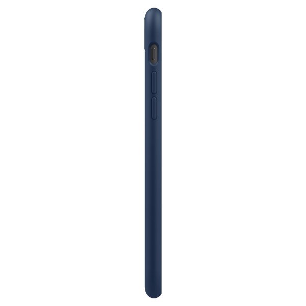 Spigen iPhone 7/8/SE Deksel Silicone Fit Navy Blue