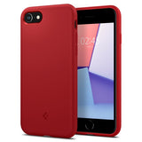 Spigen iPhone 7/8/SE Deksel Silicone Fit Rød