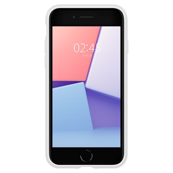Spigen iPhone 7/8/SE Deksel Silicone Fit Hvit