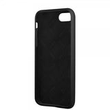 Guess iPhone 7/8/SE Deksel Silicone Metal Logo 4G Svart