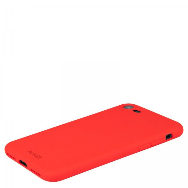 holdit iPhone 7/8/SE Deksel Silikon Chili Red