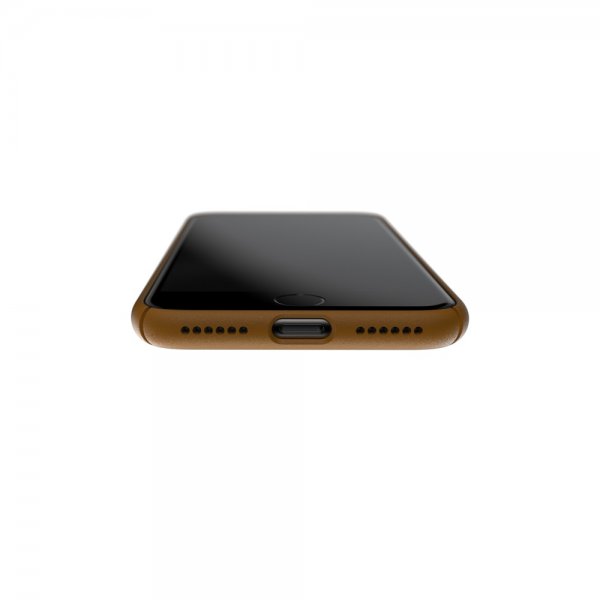 Nudient iPhone 7/8/SE Deksel Thin Case V3 Saffron Yellow