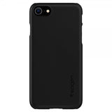 Spigen iPhone 7/8/SE Deksel Thin Fit Svart