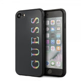 Guess iPhone 7/8/SE Deksel Glitter Cover Svart
