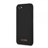 Guess iPhone 7/8/SE Deksel Silikoni Logo Svart