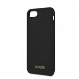 Guess iPhone 7/8/SE Deksel Silikoni Logo Svart