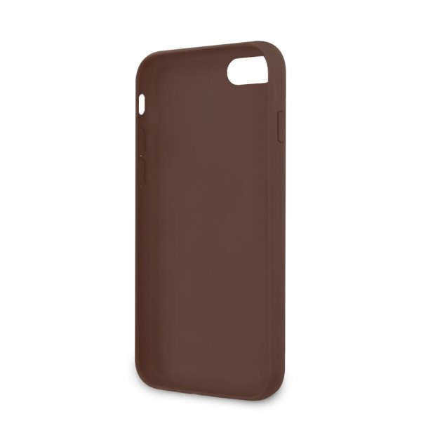 Guess iPhone 7/8/SE Deksel Stripe Cover Brun