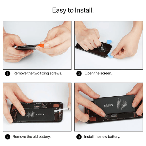 iPhone 7 Batteri Høy Kvalitet