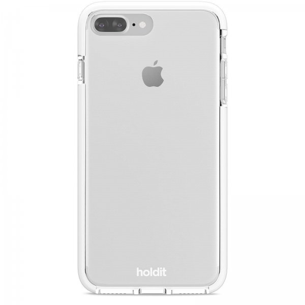 holdit iPhone 7 Plus/iPhone 8 Plus Deksel Seethru White
