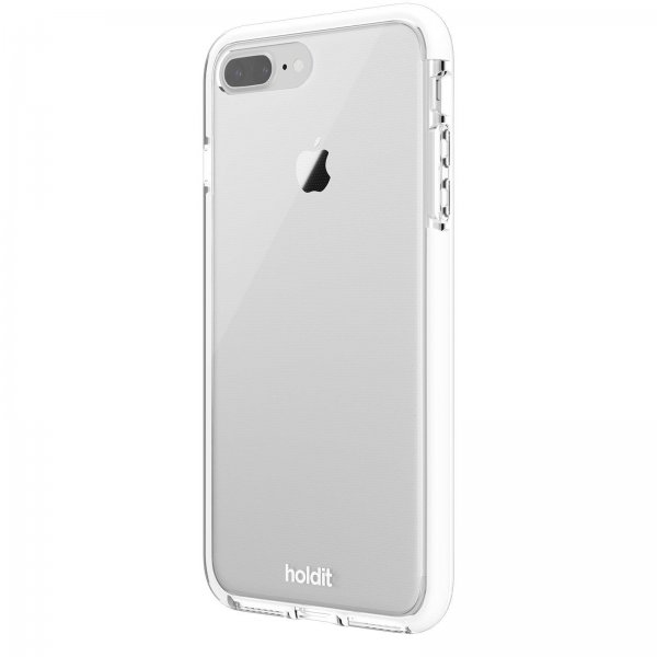 holdit iPhone 7 Plus/iPhone 8 Plus Deksel Seethru White