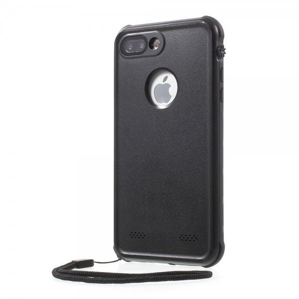 Redpepper iPhone 7 Plus/iPhone 8 Plus Deksel Vanntett IP68 Svart