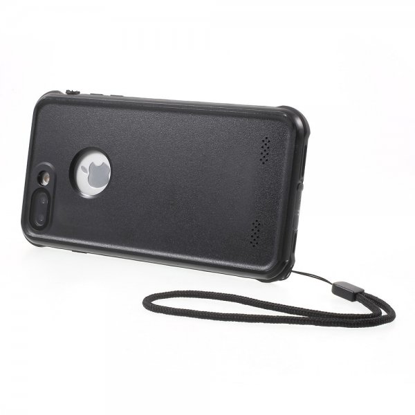 Redpepper iPhone 7 Plus/iPhone 8 Plus Deksel Vanntett IP68 Svart