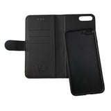 Rvelon iPhone 7 Plus/iPhone 8 Plus Etui Detachable Wallet Case Svart