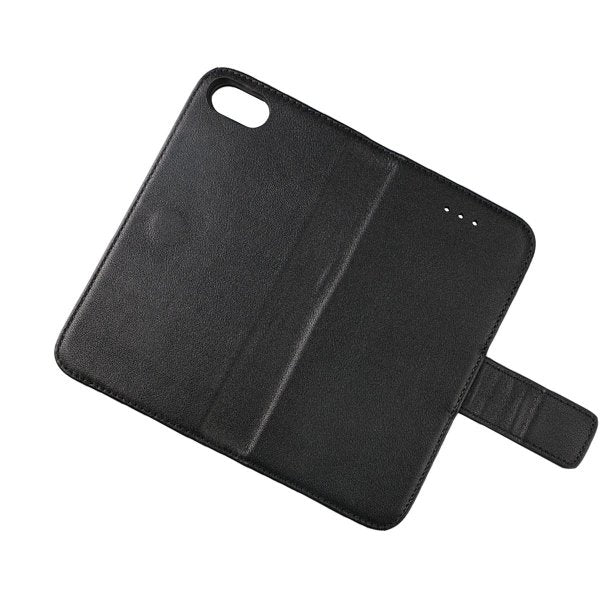 Rvelon iPhone 7/8/SE Etui Ekte Skinn Svart