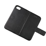 Rvelon iPhone 7/8/SE Etui Ekte Skinn Svart