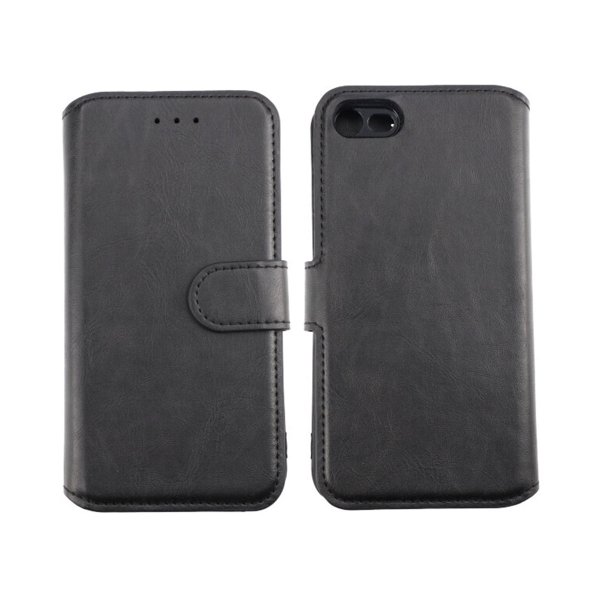 Rvelon iPhone 7/8/SE Etui Detachable Wallet Case Svart