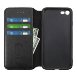 Rvelon iPhone 7/8/SE Etui 3 Kortlomme Svart