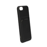 iPhone 7/iPhone 8/iPhone SE 2020/iPhone SE 2022 Deksel Kortholder Svart
